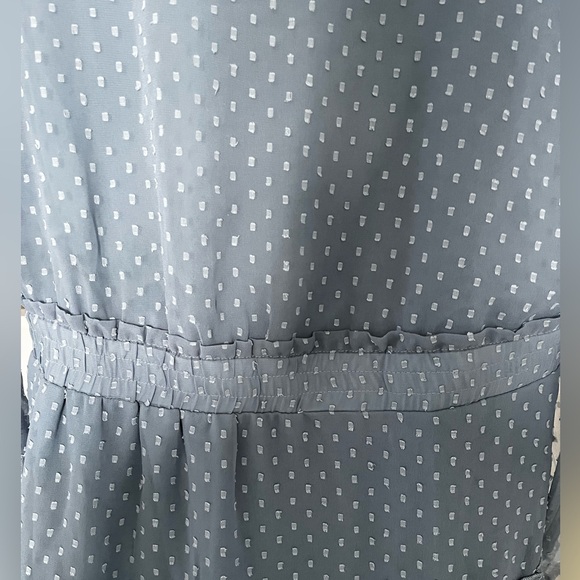 Long Sleeve Mini Ruffle Dress - Picture 2 of 4